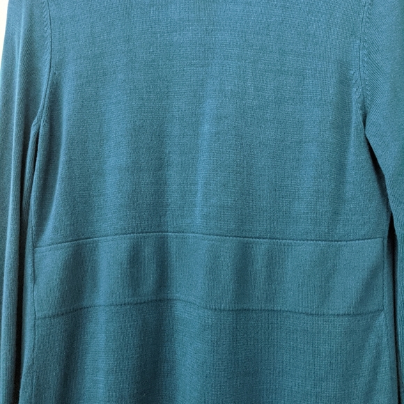 White House Black Market Knit Cardigan - Turquoise Blue - Sz. S - Picture 11 of 12